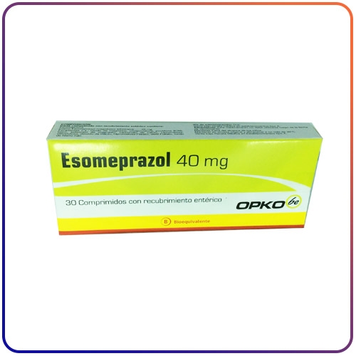 ESOMEPRAZOL COMPRIMIDOS CON RECUBRIMIENTO ENTERICO 40 MG (30 COMPR. RECUBIERTOS)